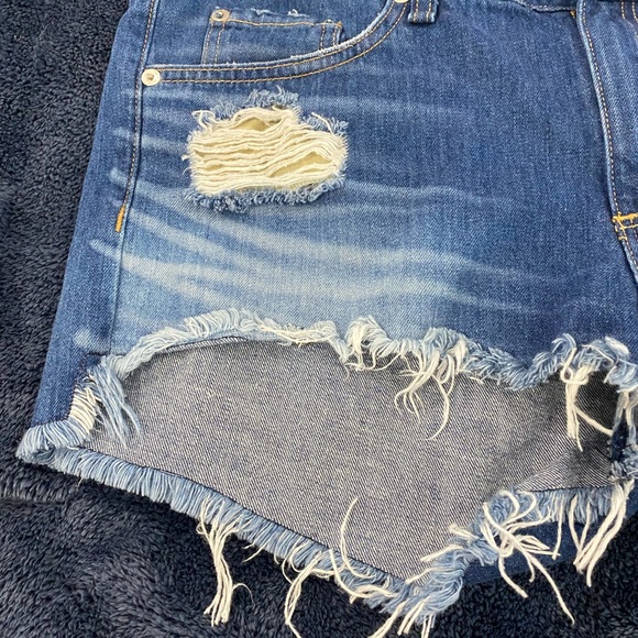 Rag & Bone / Jean - Cut off Shorts - size 30 - Blue - Picture 6 of 6